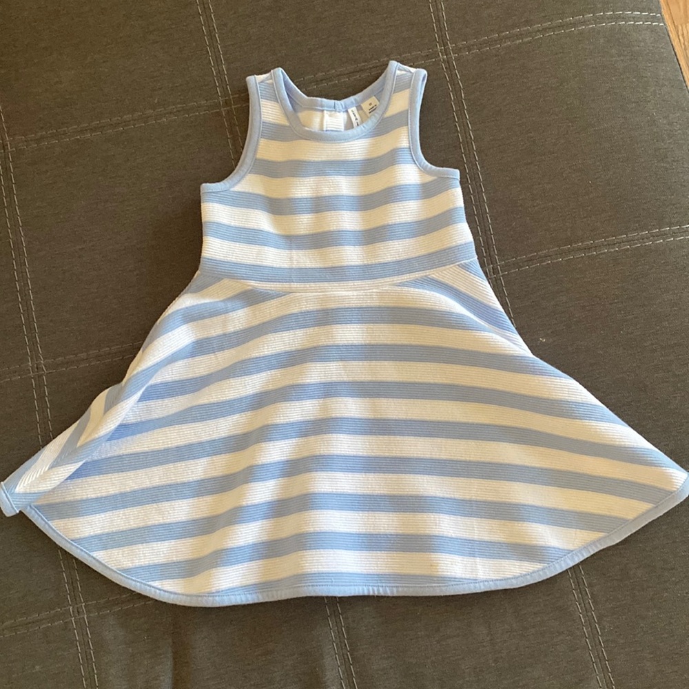 Stripped textured dress